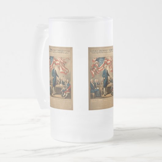 De vrijheid Edit Matglas Bierpul (Voorkant links)