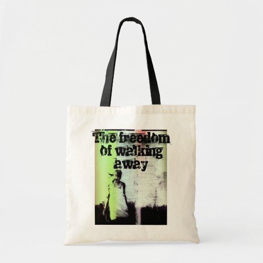 De vrijheid om weg te lopen tote bag (Voorkant)