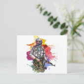 De Vrijheid Warrior.png van Peshmerga Briefkaart (Staand voorkant)