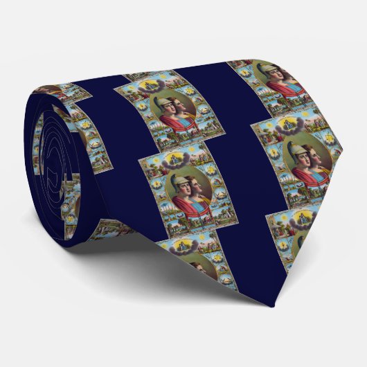 De vrijmakingen stropdas (Opgerold)