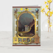 De vrijmetselaars- Grafiek Kaart (Gele Bloem)