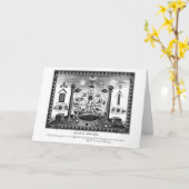 De vrijmetselaars- Grafiek van Emblemen van 1874 Kaart (Gele Bloem)