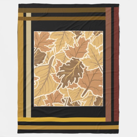 De vrijmoedigheid van Herfst Fleece Deken (Voorkant)