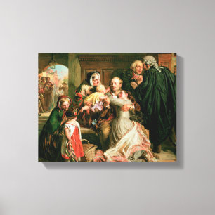 De vrijspraak canvas afdruk