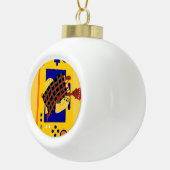 De vrijstelling keramische bal ornament (Rechts)