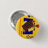 De vrijstelling ronde button 3,2 cm (Voorkant /achterkant)