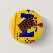 De vrijstelling ronde button 3,2 cm (Voorkant)