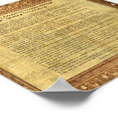 De vroege ancestors geboden - Plainer Versie Poster (Hoek)