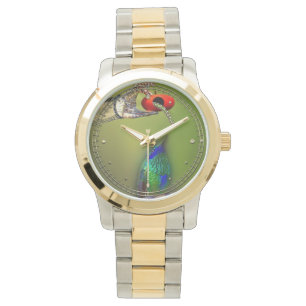 De vroege futuristische vogel horloge