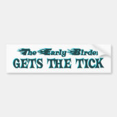 De vroege geboorte krijgt de tang bumpersticker (Voorkant)