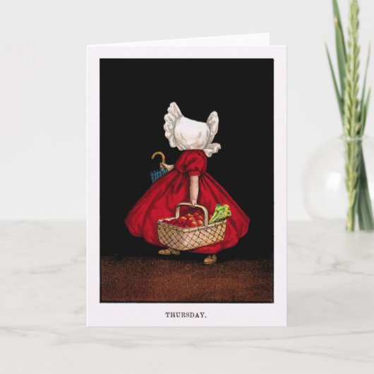 De vroege jaren 1900 vervolgt de Donderdag Kaart (Voorkant)