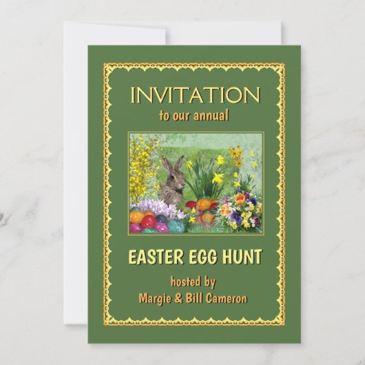 De vroege Uitnodiging van de Jacht van de Eenheid  (Voorkant)