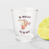 De vroege vogel krijgt de worm shot glas (Voorkant)