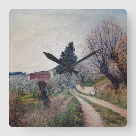 De VROEGSTE LENTE IN het Landschap van Vierkante Klok (Voorkant)