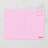 De Vrolijke Dag van de Tekst aan Om het even welk Briefkaart (Achterkant)