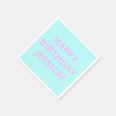 De  Vrolijke Dag van de Tekst aan Om het even welk Servet (Hoek)