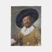De vrolijke drinker, Frans Hals, 1628-1630 Fleece Deken (Voorkant)