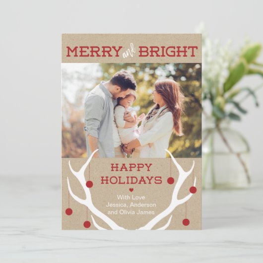 De vrolijke en Heldere Kerstkaart van de Geweitak (Staand voorkant)