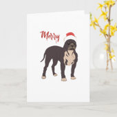 De vrolijke Gift van Kerstmis van het Pet van de Kaart (Gele Bloem)