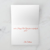 De vrolijke kaart van de de olifantsfamilie van (Binnen)