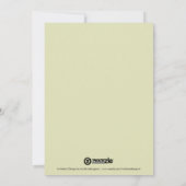 De vrolijke Kaart van de Foto van Kerstmis (Achterkant)