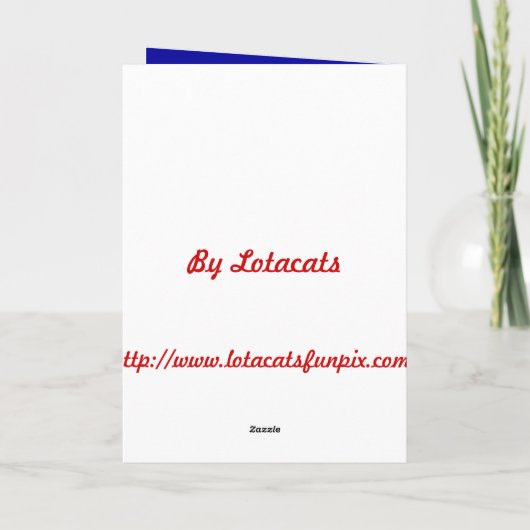 De vrolijke Kaart van het Rendier van Kerstmis (Achterkant)