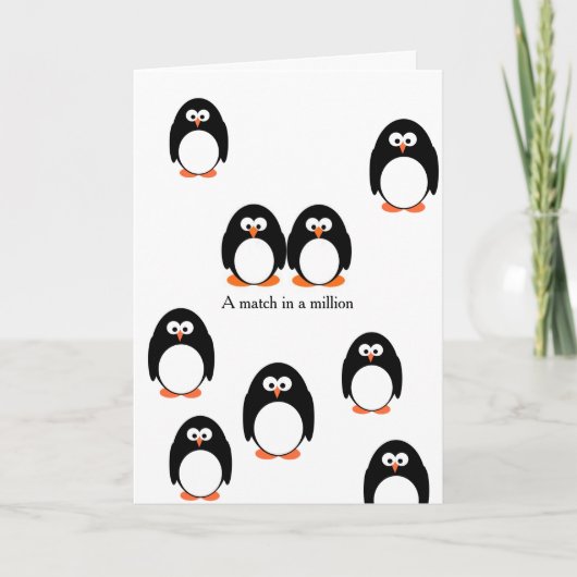 De vrolijke Kaart van het Verloving (Voorkant)