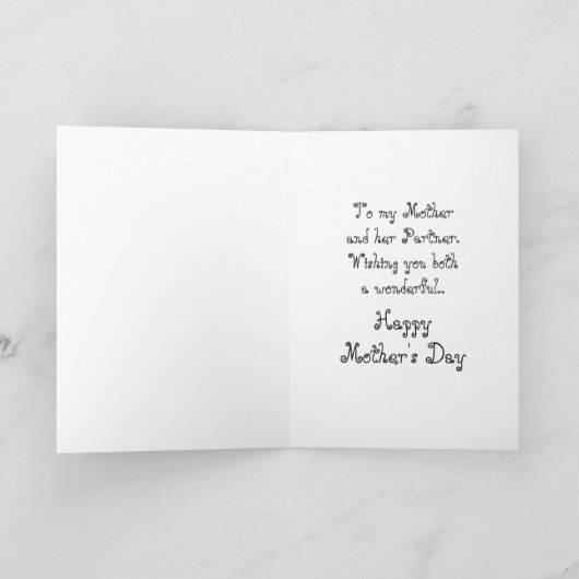 De vrolijke Kaarten van de Moederdag - de Bloem (Binnen)