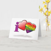 De vrolijke Kaarten van de Moederdag - Luv 2 (Gele Bloem)