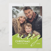 De vrolijke Kaarten van de Vakantie van Kerstmis (Voorkant)