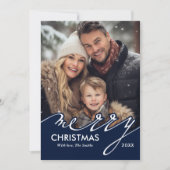 De vrolijke Kaarten van de Vakantie van Kerstmis (Voorkant)