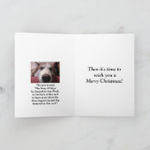 De vrolijke kerst van Skye Feestdagen Kaart (Binnen)