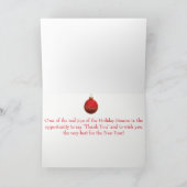 De Vrolijke Kerstkaart van de V.S.- Vlag Feestdagen Kaart (Binnen)