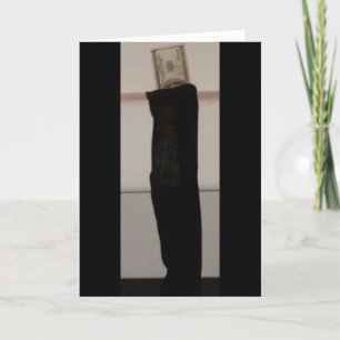 DE VROLIJKE MAITRESSE VAN KERSTMIS! FEESTDAGEN KAART