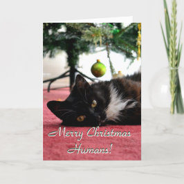 De vrolijke Mensen van Kerstmis! Feestdagen Kaart