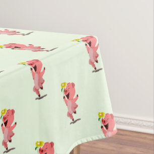 De vrolijke Piggy Tafelkleed