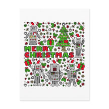 De vrolijke Robots van Kerstmis