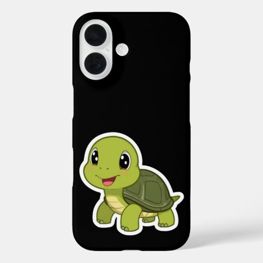 De vrolijke schildpad die nooit haastte Case-Mate iPhone case (Achterkant)