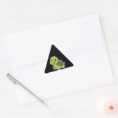 De vrolijke schildpad die nooit haastte sticker (Envelop)