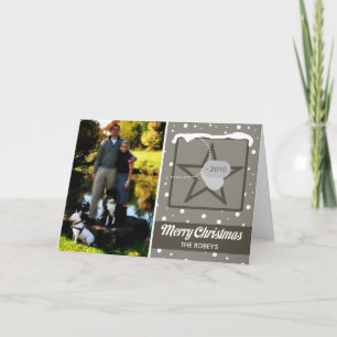 De vrolijke Stijl van het Leger van Kerstmis Feestdagen Kaart