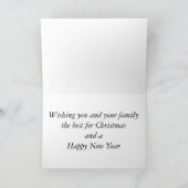 De vrolijke Trommel van Kerstmis Feestdagen Kaart (Binnen)