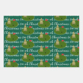 De vrolijke vakantie van de golfliefhebber inpakpapier vel (Voorkant 2)