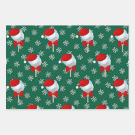 De vrolijke vakantie van de golfliefhebber inpakpapier vel