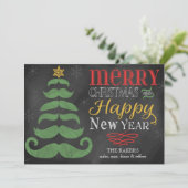 De vrolijke Vlakke Kerstkaart van het Bord van de (Staand voorkant)