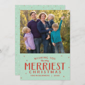 De vrolijkste Kaart van de Foto van de Vakantie (Voorkant / Achterkant)