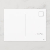 De vrouw bij de bron, beroemd schilderij feestdagenkaart (Achterkant)