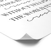 De vrouw die de kroon van een andere vrouw aanvech poster (Hoek)