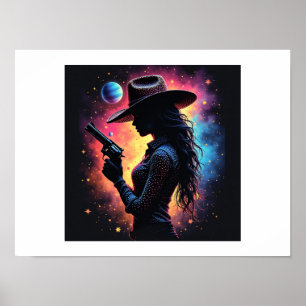 De vrouw die wraak neemt op de bende poster