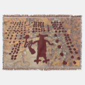 De Vrouw en de Coyote van de spin Deken (Voorkant)