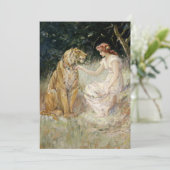 De vrouw en de tijger | Frederick Stuart Church (Staand voorkant)